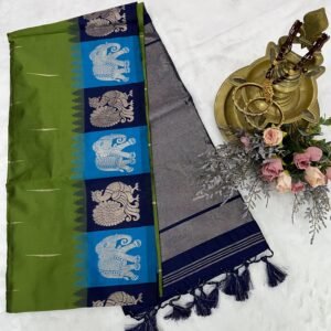 semi jute silk saree